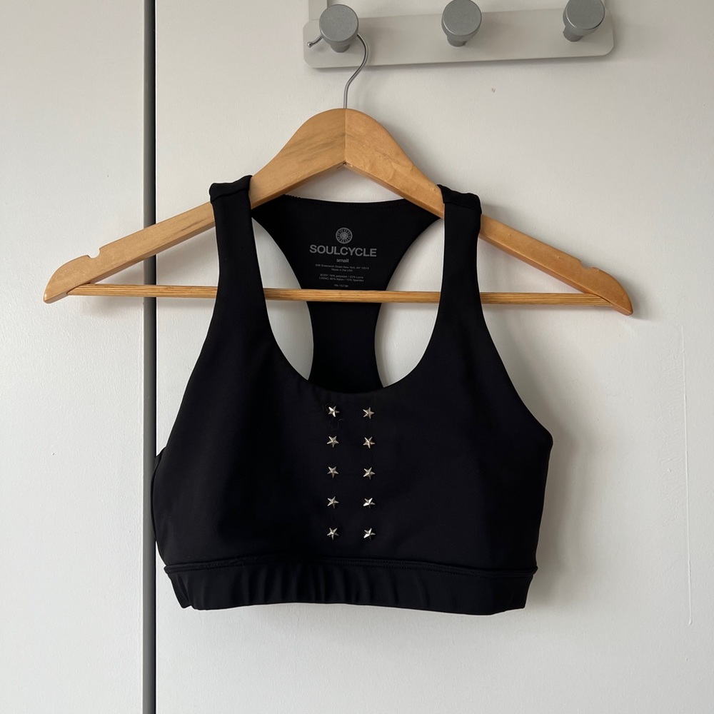 SoulCycle star stud sportsbra